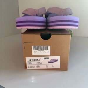 ONCAI Women's Lavender Platform Sandals